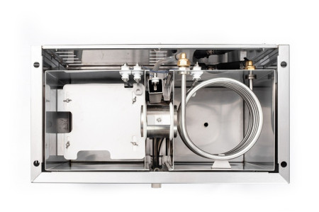 Аквадистиллятор Liston A 1104 со встроенным сборником (4 л/час, сборник 8 л) (корпус из нержавеющей стали)